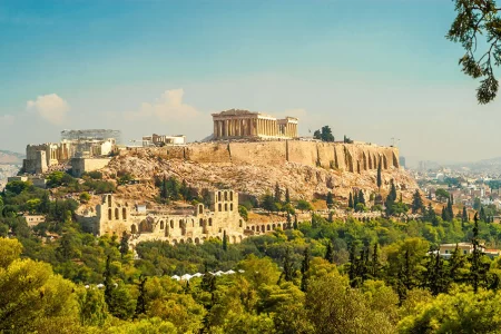 The Georgia Bulletin with Fr. Lewis Rabayla invites you 12 Days Greece & Greek Islands from Atlanta, GA (ATL) September 03 – 14, 2024