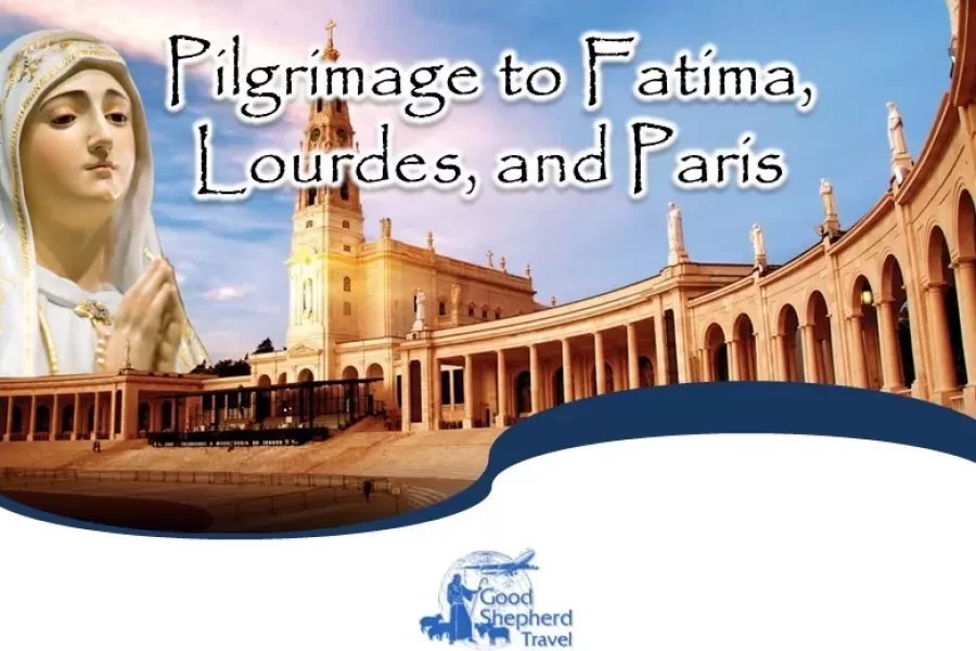 Join Fr. Martin Lawrence on a 12 Day Pilgrimage Fatima – Lourdes – Paris from New Orleans, LA (MSY)  –  September 08 – 19, 2025