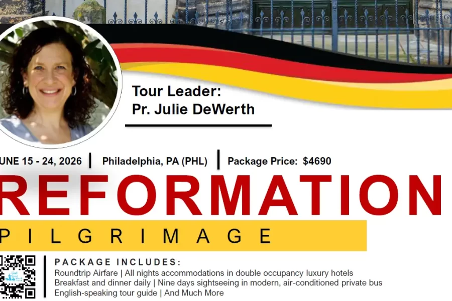 Join Pastor Julie DeWerth on 10 Days Reformation Pilgrimage to Germany from Philadelphia, PA (PHL), June 15 – 24, 2026