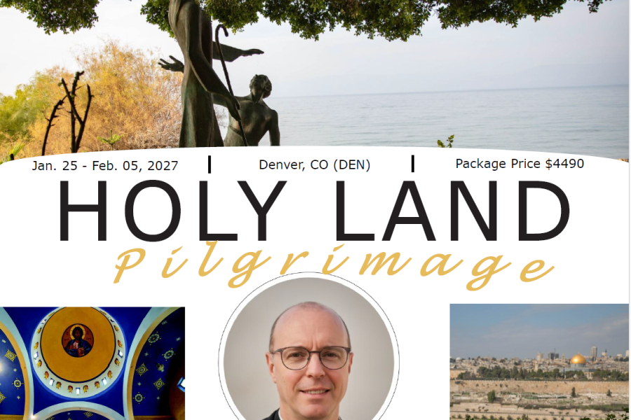 11 Days in the Footsteps of Jesus – Holy Land Pilgrimage from Denver, CO (DEN) led by Father Matthew McCarthy January 25 - February 05, 2027